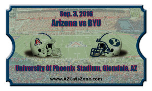 Arizona Wildcats vs. BYU Cougars Tickets