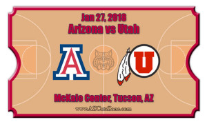 Arizona Wildcats vs. Utah Utes Basketball Tickets