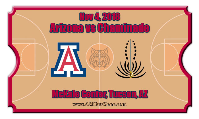 Arizona Wildcats vs Chaminade Silverswords Basketball Tickets | 11/04/18