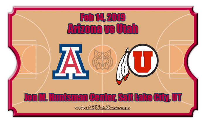 Utah Utes vs Arizona Wildcats Basketball Tickets | 02/14/19