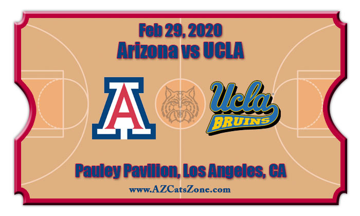 Arizona Wildcats vs UCLA Bruins Basketball Tickets