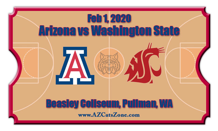 Arizona Wildcats vs Washington State Cougars Basketball Tickets