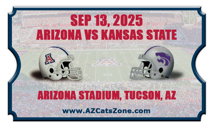 2025 Arizona Wildcats vs Kansas State Wildcats Football Tickets